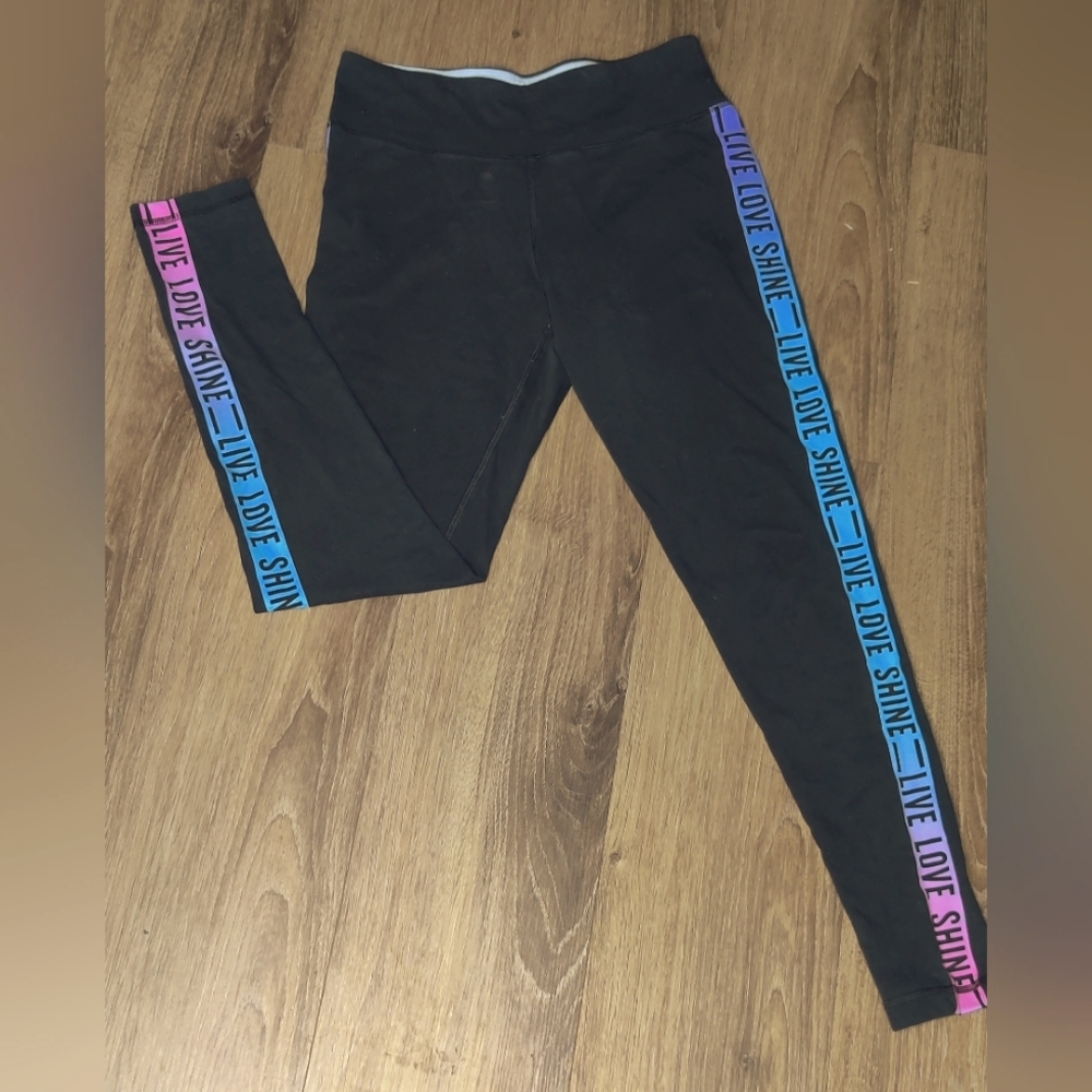 Love love shine yoga pants by Aeropostale ankle length